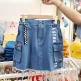  Chân váy jean cho tuổi teen túi hộp thời trang 