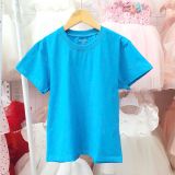  A29 _ Áo thun trơn cho bé trai và bé gái phom chất cotton 4 chiều mềm mát _ Beekids 