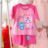  DB09 _ Đồ bộ đùi Baby three cho bé gái chất cotton mềm mát DB09_ Beekids 