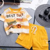  DB18 _ Bộ thun bé trai họa tiết cá sấu in chữ siêu ngầu _ Beekids 