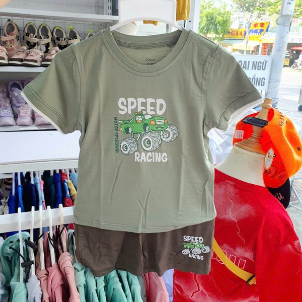  Đồ bộ đùi cho bé trai chất cotton mịn mát dành cho bé từ 6kg đến 14kg DK01 _ Beekids 