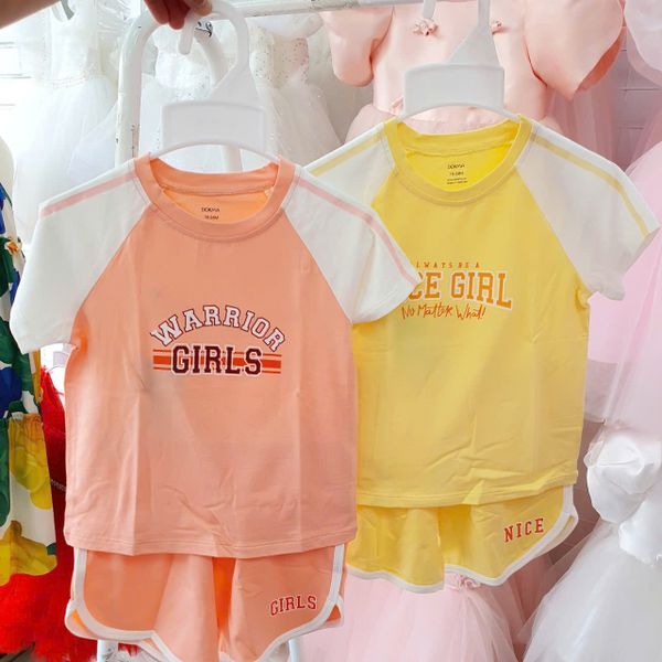  Đồ bộ đùi cho bé trai và bé gái chất thun sợi tre mịn mát DK05 _ Beekids 