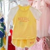  Đồ bộ đùi cho bé trai và bé gái chất thun sợi tre mịn mát DK05 _ Beekids 