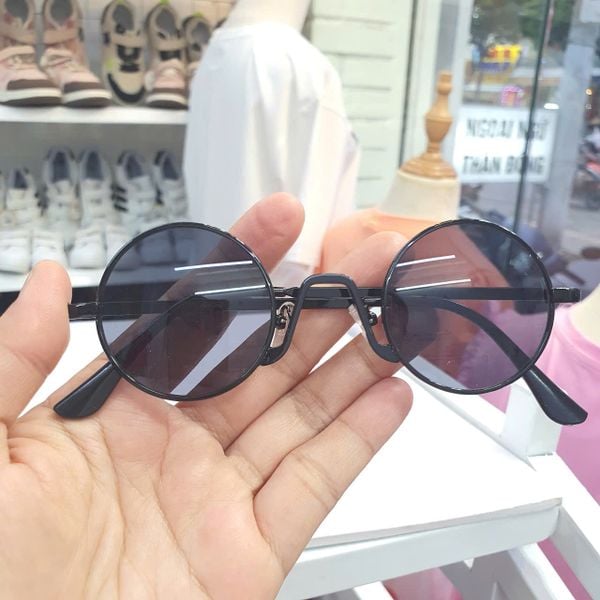  PK15 _ Kính mát cho bé gọng tròn kim loại thời trang  _ Beekids 