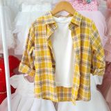  A31 _ Áo sơ mi kẻ caro dài tay cho bé phong cách năng động thời trang _ Beekids 