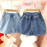  Q24 _ Quần jean đùi cho bé trai và bé gái chất jean mềm mát _ Beekids 