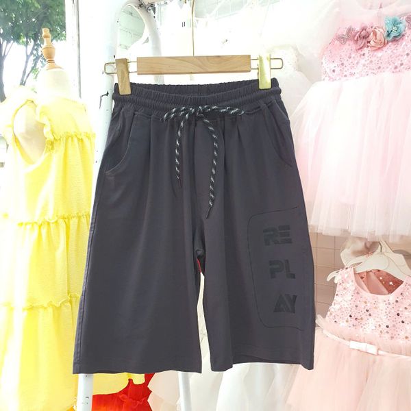  Q28 _ Quần thun lửng bé trai tuổi teen chất cotton mềm mịn co giãn _ Beekids 