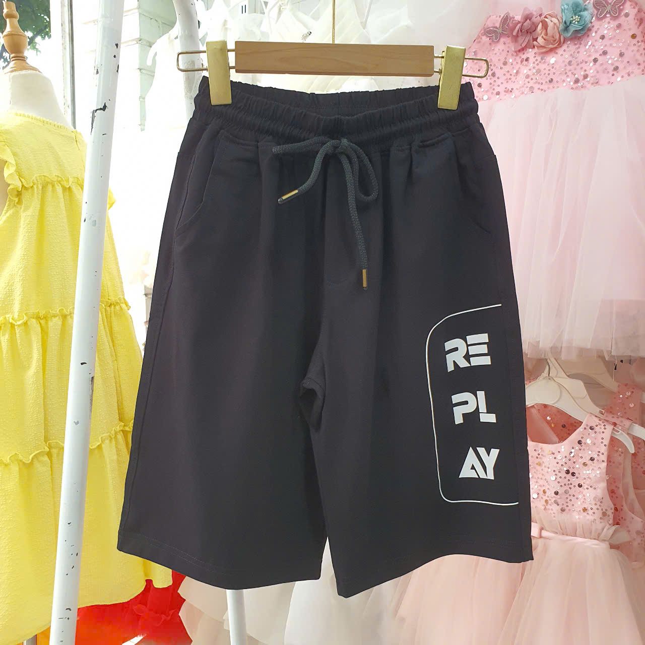  Q28 _ Quần thun lửng bé trai tuổi teen chất cotton mềm mịn co giãn _ Beekids 