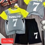  DB45 _ Bộ thể thao cho bé trai và bé gái chất thun lỗ mềm mát _ Beekids 