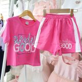  Đồ bộ đùi bé gái từ 17 đến 28kg chất cotton 4 chiều mịn mát 