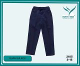  Quần tây đồng phục học sinh giả dây kéo cao cấp 2105 