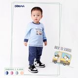  DMB494 - Bộ dài tay mặc ngủ cho bé từ 9-36M 