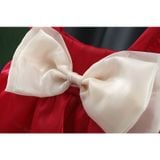  Đầm 2 dây nơ lớn 