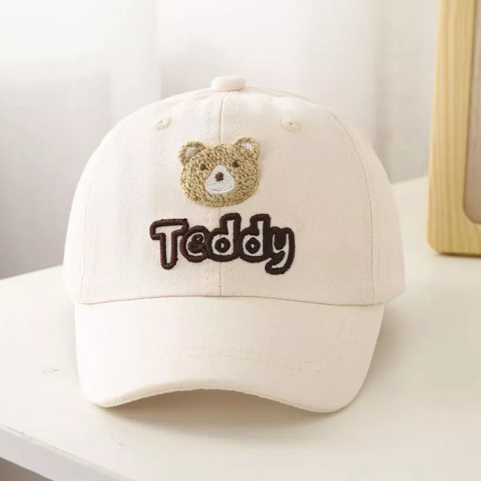  Nón lưỡi trai gấu Teddy cho bé từ 1-6 tuổi 