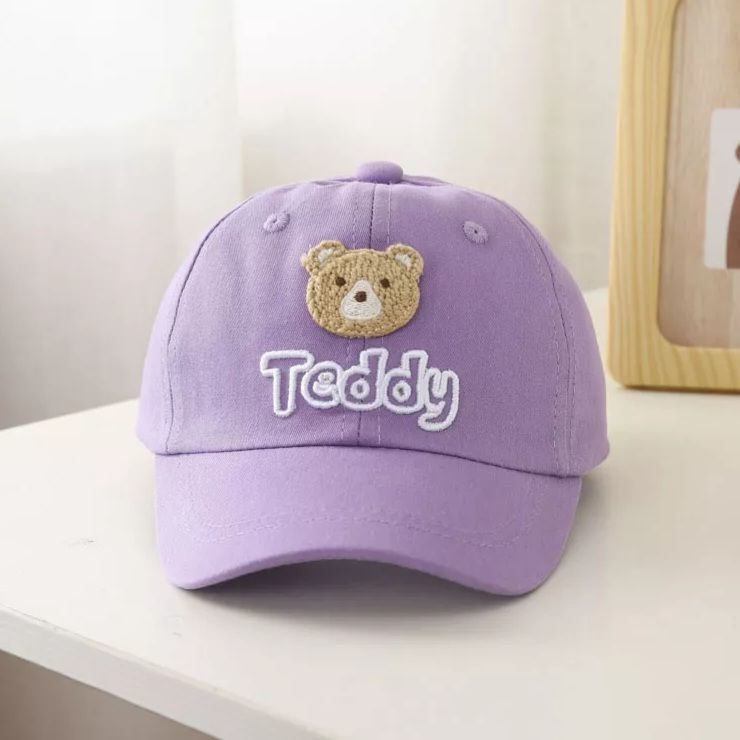  Nón lưỡi trai gấu Teddy cho bé từ 1-6 tuổi 