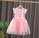  Đầm Elsa phối lưới 