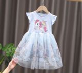  Đầm Pony phối lưới 