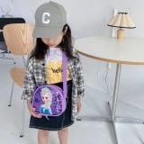  Túi đeo chéo họa tiết Elsa xinh xắn 