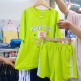  Bộ thun đùi mặc nhà cotton cho bé gái bigsize (Size 24-28) 