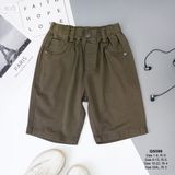  Quần kaki lửng co giãn cho bé trai Q08 _ Beekids 