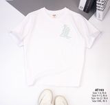  Áo thun cotton cho bé in chữ nhí phong cách sành điệu 
