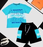  DB23 _ Đồ bộ thun cotton bé trai túi hộp in chữ Dance siêu ngầu_ Beekids 