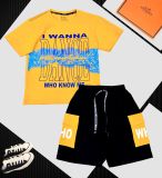  DB23 _ Đồ bộ thun cotton bé trai túi hộp in chữ Dance siêu ngầu_ Beekids 