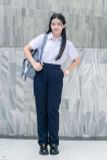 Áo sơ mi đồng phục học sinh nữ cổ nhọn 2102.4 