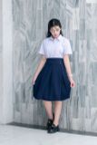  Áo sơ mi đồng phục học sinh nữ cổ nhọn 2102.4 