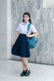  Áo sơ mi đồng phục học sinh nữ cổ nhọn 2102.4 