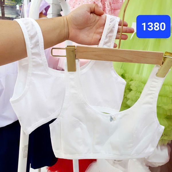  Áo lá học sinh chất cotton mềm mại thoáng mát kiểu áo bra 