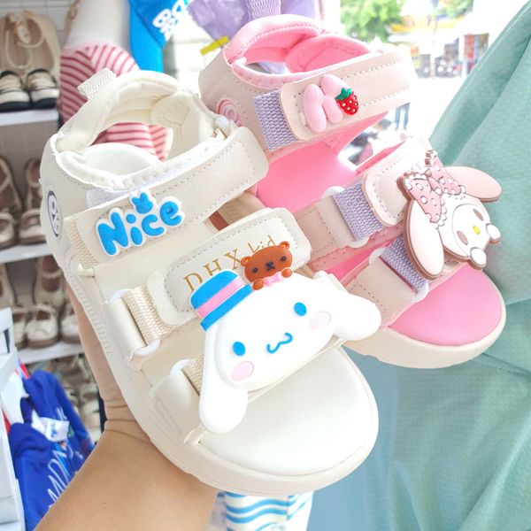  Giày sandal bé gái họa tiết Melody, Cinnamoroll sành điệu 