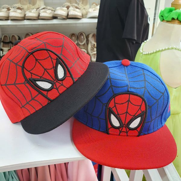  Mũ lưỡi trai họa tiết người nhện siêu dễ thương cho bé từ 3 đến 7 tuổi 