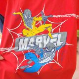  Đồ bộ thun cotton Marvel mặc nhà cho bé trai từ 13 đến 23kg siêu ngầu 