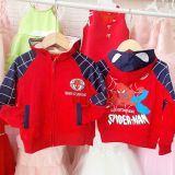  Áo khoác nhện cho bé trai họa tiết Spiderman cool ngầu K01 - Beekids 