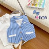  Set gile công tử cho bé trai mặc đi tiệc siêu cưng gồm 4 chi tiết S04 _ Beekids 