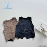  Set gile công tử 4 chi tiết kèm cà vạt cực sang cho bé trai S03 _ Beekids 