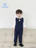  Set vest gile cho bé trai diện đi tiệc phong cách Hàn Quốc cực sang S02 _ Beekids 