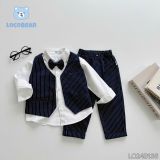  Set vest gile cho bé trai diện đi tiệc phong cách Hàn Quốc cực sang S02 _ Beekids 
