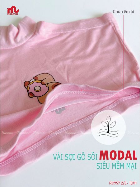  Quần chip đùi cho bé gái chất thun modal siêu mềm mịn, họa tiết dễ thương PK01 _ Beekids 