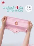  Quần chip đùi cho bé gái chất thun modal siêu mềm mịn, họa tiết dễ thương PK01 _ Beekids 