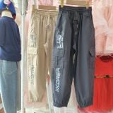  Quần kaki dài túi hộp bé trai và bé gái phong cách sành điệu Q04 _ Beekids 