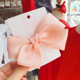  Kẹp tóc và cột tóc nơ ruy băng lụa siêu dễ thương phụ kiện giáng sinh và Tết 