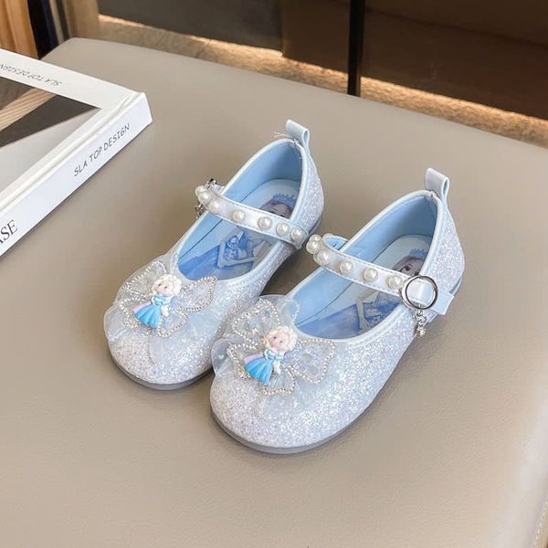  GI03 _ Giày búp bê Elsa cho bé gái đế mềm siêu dễ thương _ Beekids 