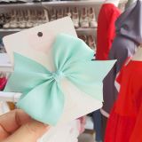  Kẹp tóc nơ ruy băng gân 4 cánh cho bé KT02 