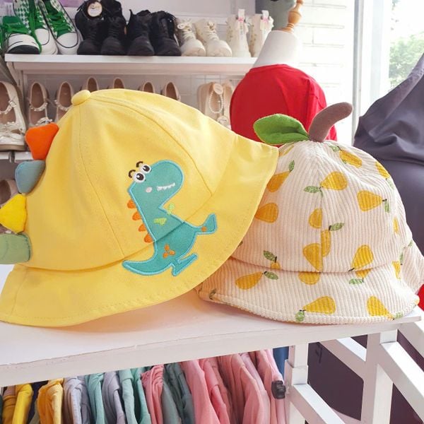 Mũ rộng vành xinh xắn cho bé trai và bé gái từ 3 tháng đến 2 tuổi PK02 _ Beekids 