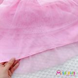  Đầm xinh cho bé phối lưới đính bướm vô cùng dễ thương D05 _ Beekids 