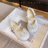  Giày búp bê bé gái đính hình bướm kim sa lấp lánh G01 _ Beekids 