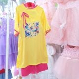  Bộ áo dài Tết cho bé hoa bướm sắc xuân siêu xinh AD01 _ Beekids 