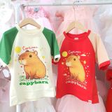  Áo thun cho bé Capybara siêu hot hit A09 _ Beekids 